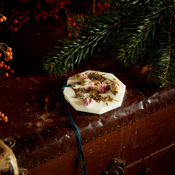 Carrière-Frères, BOTANICAL PALETS Siberian Pine & Winter Rose, Duftanhänger, style